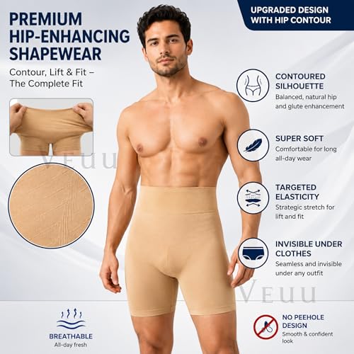 Image of Tummy Tucker Men Shapewear Body Shaper for Men's Body Men's Seamless Shaper Slimming Trunk Underwear Body Shaper for Men Tummy Control