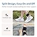 Adjustable AFO Brace for Drop Foot - Left or Right - Improves Walking Gait & Relieves Achilles Tendon Pain - Ankle Foot Orthosis Support (Unisex)