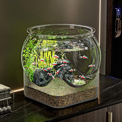 Aquarium transparent pour poisson betta bocal de haute qualite - 3