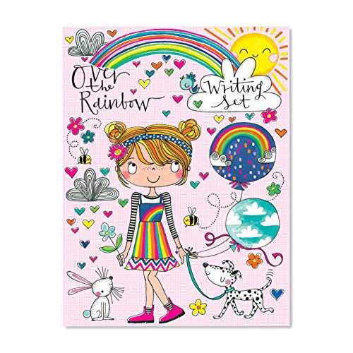 Rachel Ellen Over The Rainbow Childrens Letter Writing Set Wallet Designs