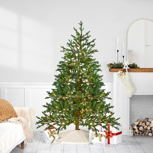 Real Touch™ PreLit Full Northern Pine Artificial Christmas