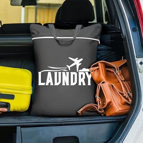 Foldable Clothes Organizer - Waterproof Laundry Sack, Travel Garment Pouch | Portable Wet Swimsuit Bag for Dorm Gym Yoga Bath Packing, Outdoor Esentials for Camping Trip College Gear Storage2