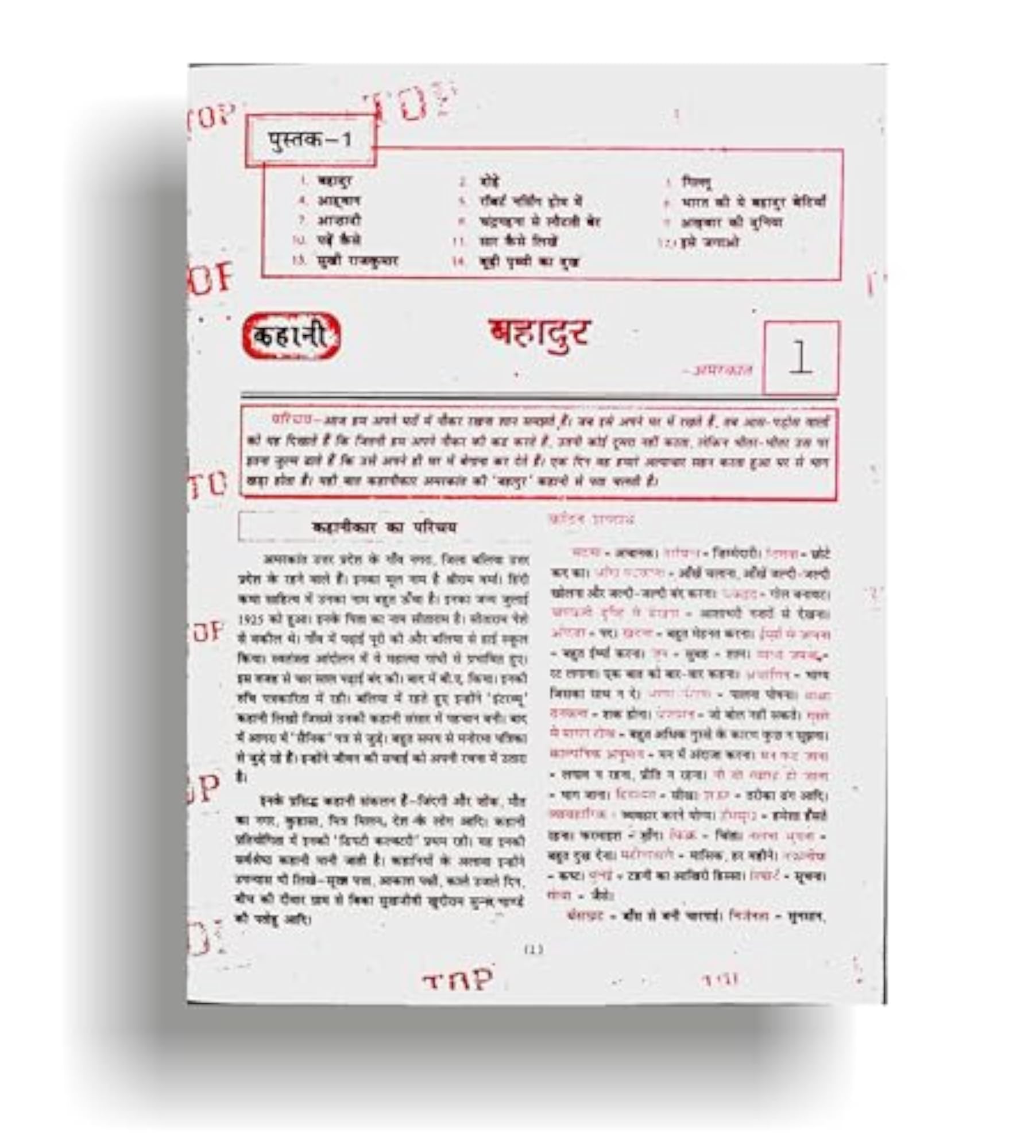 NIOS Hindi Guide Class 10 T-201