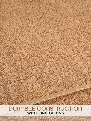Image of Hand Towels 480 GSM 16x24 inches Pack of 2 (Brown)