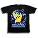 Pokemon Little Boys Pikachu Ball Short-Sleeved Tee, black, 7