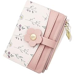 #M Pink Floral Wallet Women