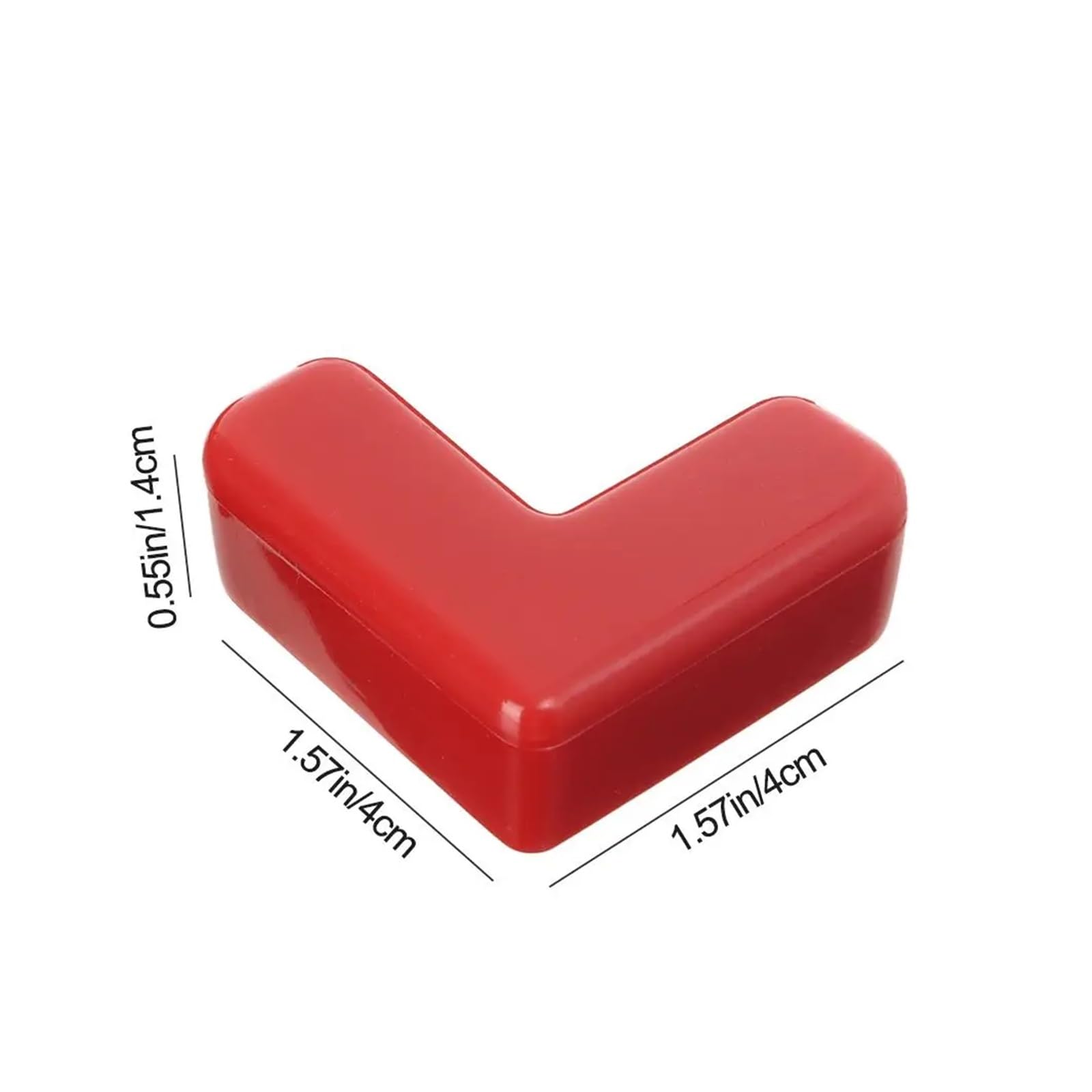 Protectores de Esquinas para mesas, Seguridad Infantil, 4 Piezas, PVC Suave, autoadhesivos, para Escritorio.