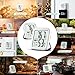 Antonki 2 Pack Room Thermometer for Home, Hygrometer Indoor Humidity Meter Gauge, Digital Temperature and Humidity Sensor Monitor for House, Terrarium, Incubator, Greenhouse - Battery Included