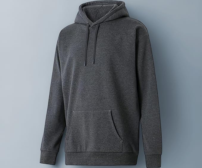 Image of Clotth Theory Women's Cotton Fleece Hooded Neck Sweatshirt | Hoodie Jacket with Kangaroo Pocket