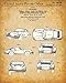Original Porsche Patent Prints - Vintage Wall Art Decor Gifts for Car Enthusiasts, Man Cave and Office Decoration, Classic Room Decor, 8x10 Unframed Art Poster (Set of 4)