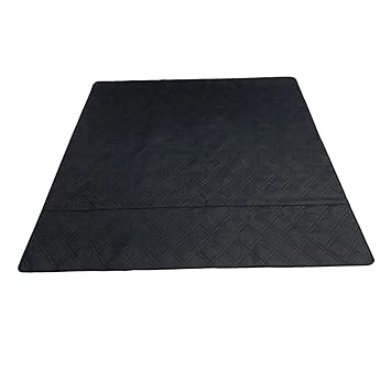 Aswadh Pet Playpen mat Waterproof Anti Dirty Floor Mats for Playpen Black