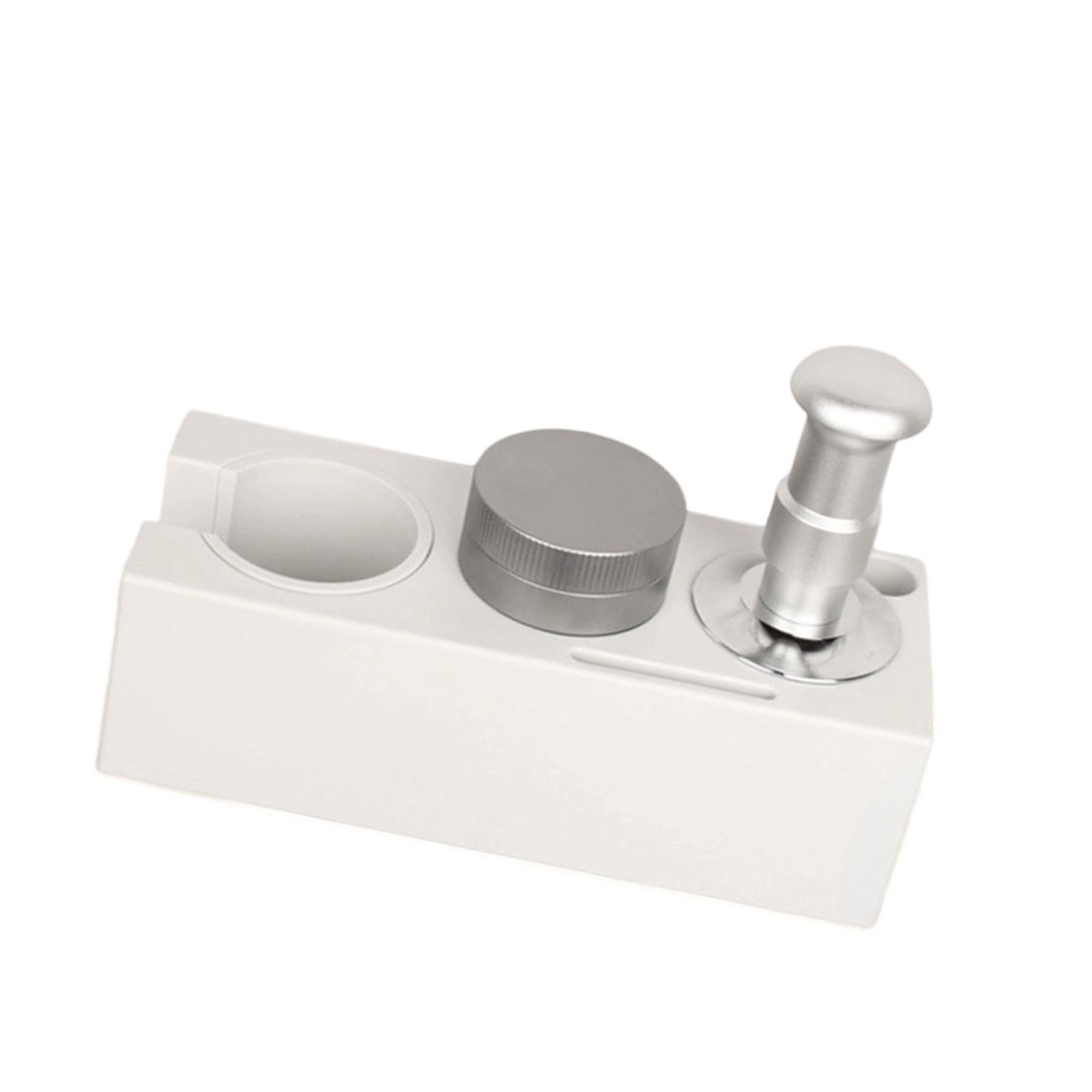 APGLSXY Adjustable Coffee Distributor with 90° Assist & Weight Press for 51mm 53mm 58mm Portafilters Adjustable Coffee Tamper and Distributor Combo