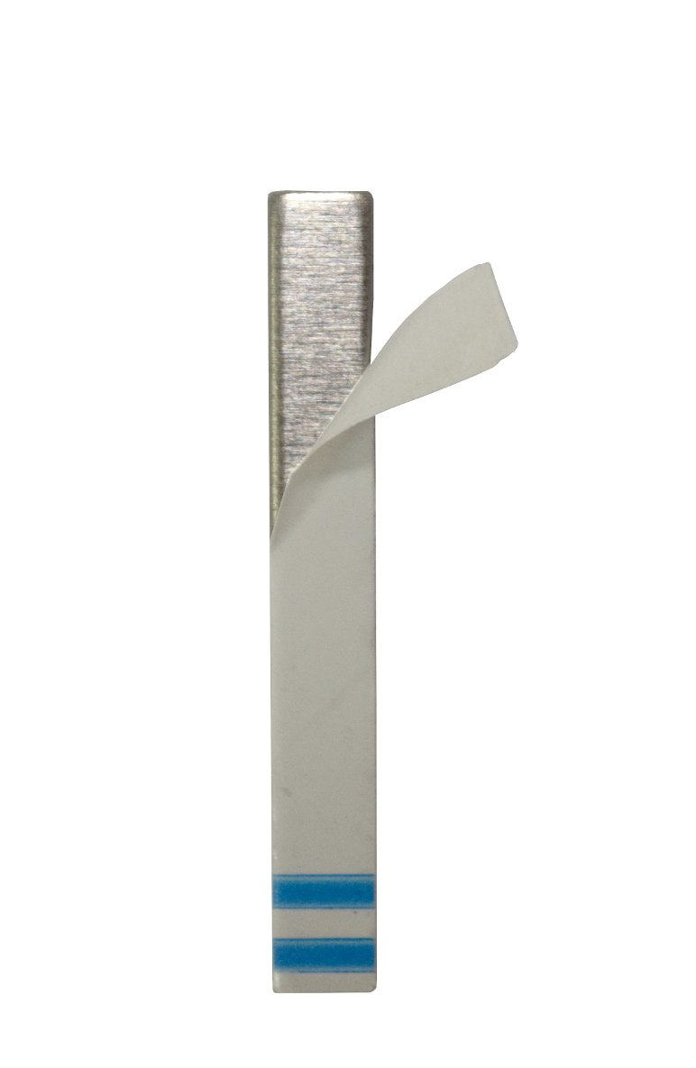 RMP Stamping Blanks, 1/4 Inch x 1-7/8 Inch Rectangle, Aluminum 0.063 Inch (14 Ga.) - 50 Pack