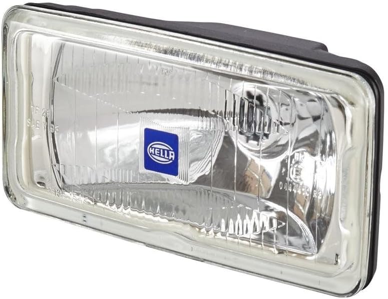 1FD 005 700-471 Halogen-Spotlight - Comet 550 - 12V - Rectangular - Reference number: 17.5 - Bolted - Patterned diffusing lens - Lens Colour: Crystal clear - right/left