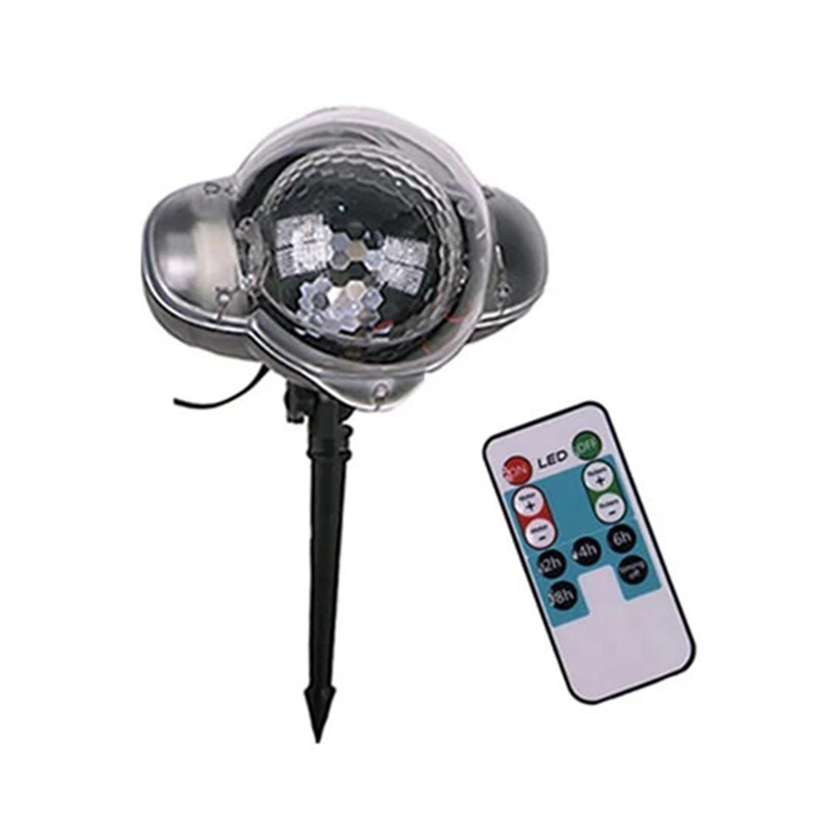 Snowfall Projector IP65 Moving Snow Projector Christmas Snowflake Light Party Christmas Decoration for Home Outdoor(with Remote)