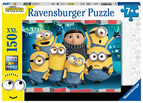 Ravensburger - Puzzle Minions, Rompecabezas para Niños de 7+ Años, Juego Educativo y Estimulante, Rompecabezas de 150 Piezas XXL