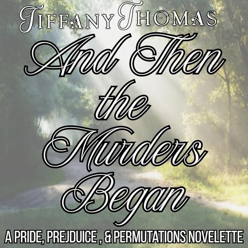 Diseño de la portada del título And Then the Murders Began