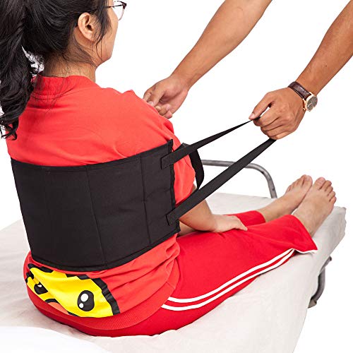HUANGYUAN Patient Lift Sling Transfer Belt,Padded Lift Belt with Handles Helps with Transfers