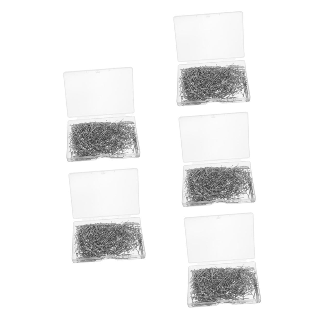 Épingles de couture électroplaquées boîte de 5 pour positionnement de tissus et quilting