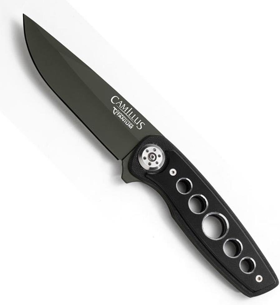 Camillus Carbonitride Titanium Fixed Blade Knife