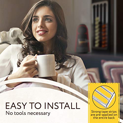 Stainless Steel Capsule Holder For Nespresso Pods, Vertically Or Horizontally Mounted On Walls Or Under Cabinets, 16"L X 8.6"W (41Cm X 22 Cm) Original Line Nespresso Compatible Storage Holds 44 #TOP5