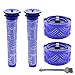 Produktbild KENSHIRE Staubsauger Dyson V6 Nachfilter Ersatz 2 Nachfilter 2 Vorfilter kompatibel für Dyson V6 Absolute Animal Motorhead Teile Ersatz für Dyson Filterzubehör