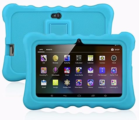 7" Kids Tablet PC, Ainol Q88 Android 4.4 External 3G 8GB ROM 512MB RAM Tablet with Dual Camera WiFi USB Phablet (Blue)