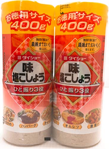 ダイショー 味塩こしょう お徳用サイズ 400gx2本