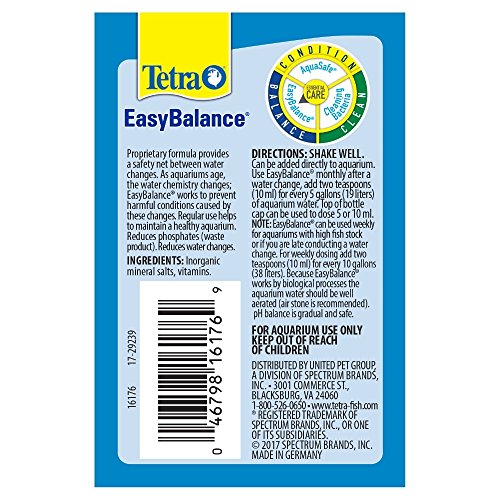Tetra Easybalance 8.45 Ounces, Weekly Freshwater Aquarium Water Conditioner, (Model: 16177) #TOP1