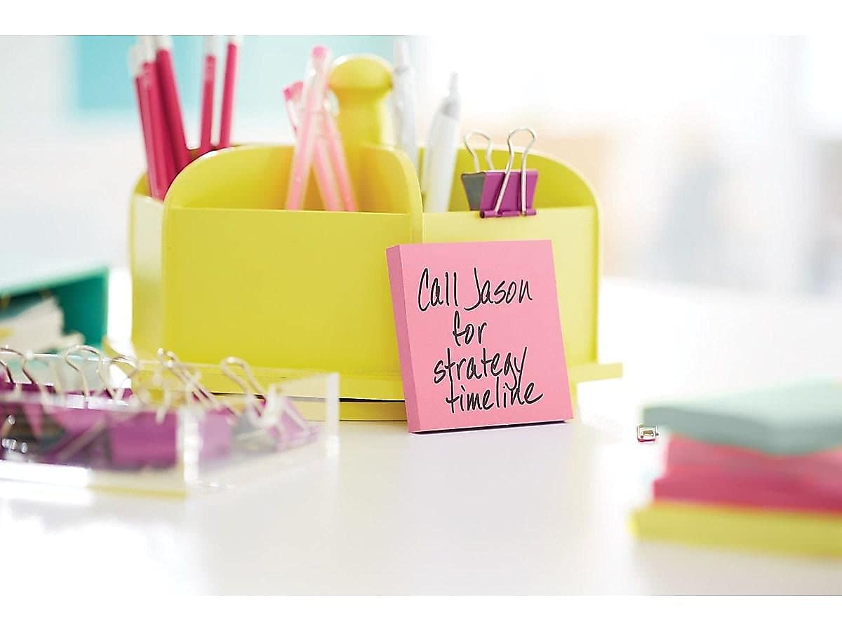 Post-It Notes Refills, 3"x3", 100 Sht/PD,12/PK, AST Pastel, Sold as 1 Package, MMMR33012AP
