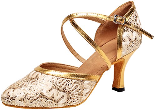 Chaussures de danse de salon bout fermé pour danser la salsa sans douleur