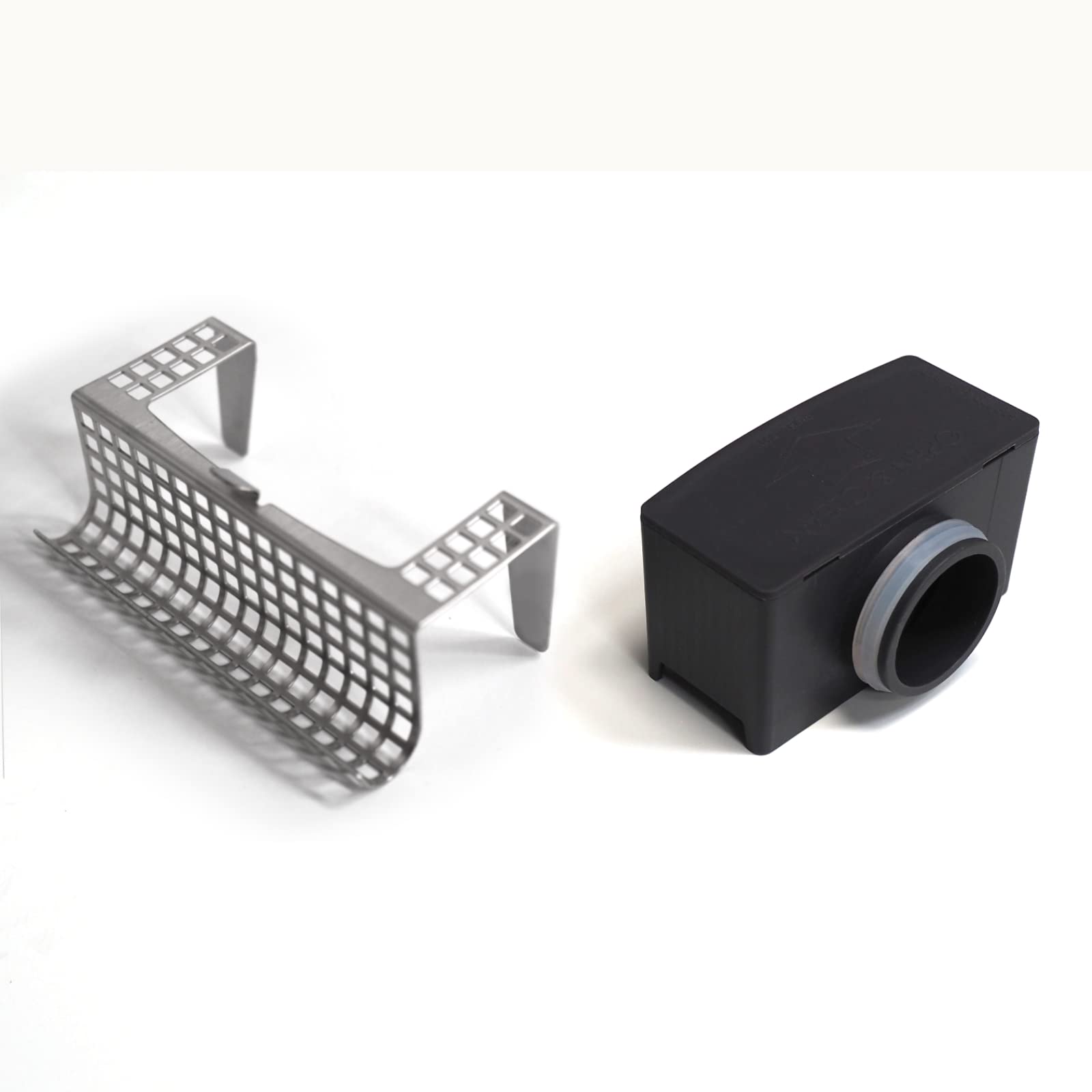 Witen&Nock Chrom Siphon With Odour Stop Hair Strainer Stainless Steel Replacement Set For Shower Drain Floor Drain Water Drain