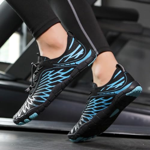Image of ELETON Barefoot Shoes Women Men Footwear, Wide Toe Box Hiking Zero Drop Non-Slip Quick-Dry River Boat Pool Beach Water Shoes, Lightweight Swimming Running Walking Sneakers Unisex