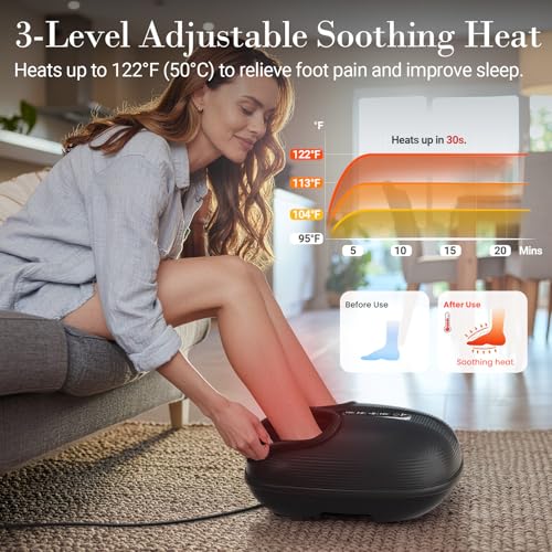 CuPiLo Foot Massager with Heat for Plantar Fasciitis, FSA Eligible HSA - Image 4