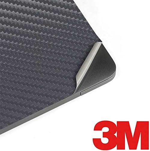 Skinit Decal Laptop Skin Compatible with MacBook Pro 13-inch with Touch Bar (2016-20) - Originally Designed Silver Carbon Fiber Design