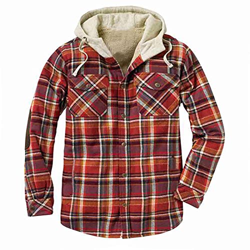 Veste en flanelle ample pour homme éliminant le froid en automne