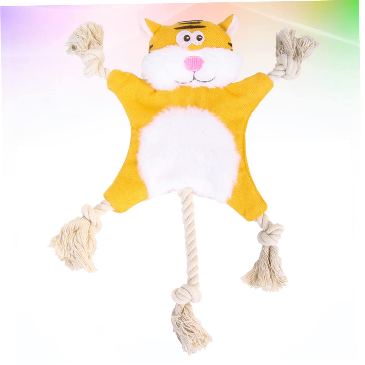 POPETPOP 3stücke Kuscheltier Für Haustiere Plüschspielzeug Mit Geräuschen Für Hunde Und Katzen Interaktives Spielzeug Im Tigerdesign Und Langeweile Und Schont Möbel