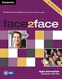  face2face Upper Intermediate Workbook with Key by Tims, Nicholas, Bell, Jan (2013) Paperback