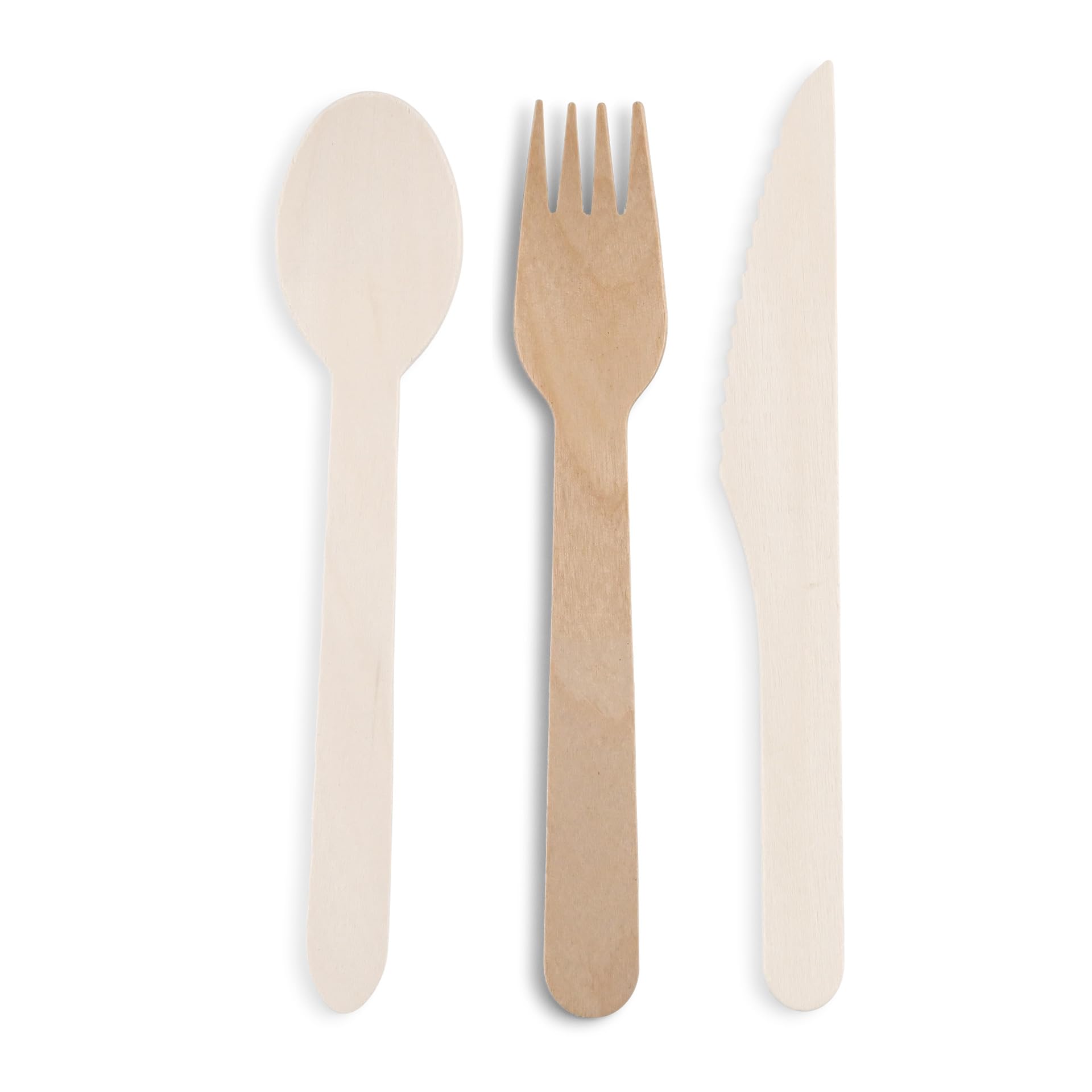 BIOZOYG 1000 Einweggabeln Holz I Einmalbesteck Partybesteck Holzbesteck Besteck Einweggeschirr biologisch abbaubar, kompostierbar Holzgabeln I stabiles Einwegbesteck Gabeln 16,5 cm