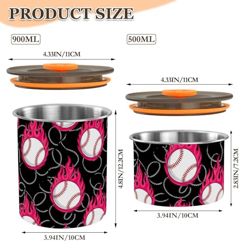 Contenedor de Café Hermético Acero Inoxidable 900 ml miniatura 2