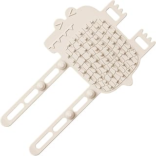 Zubehors Silikon-Katzengesichtskratzer, Katzenmassagebürste | Verstellbarer Wand-Eckenkratzer - Haustier-Gesichtskratzer, weicher Katzenpfleger zur Linderung von Juckreiz und zum Entfernen loser Haare product image