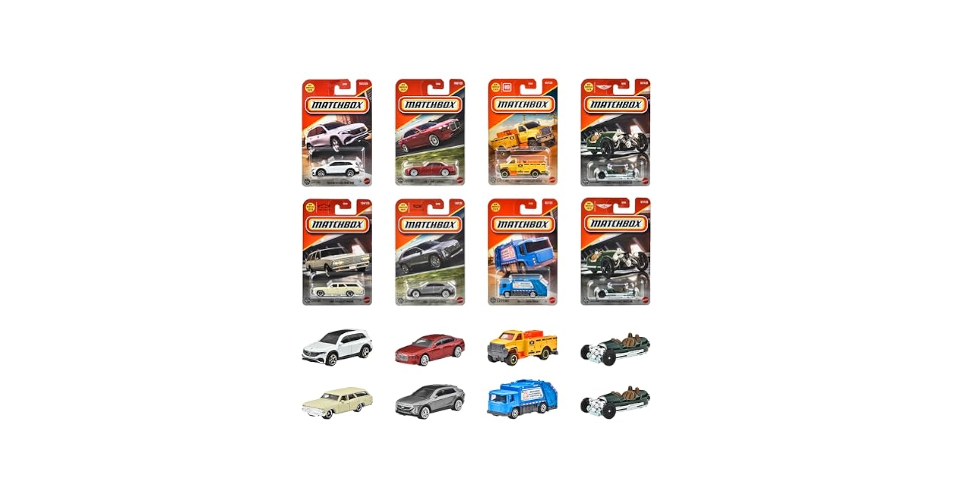 Hot Wheels他マッチボックスなど ミニカーセット マッチボックス 5カーパック アソート セット内容は届いてからの