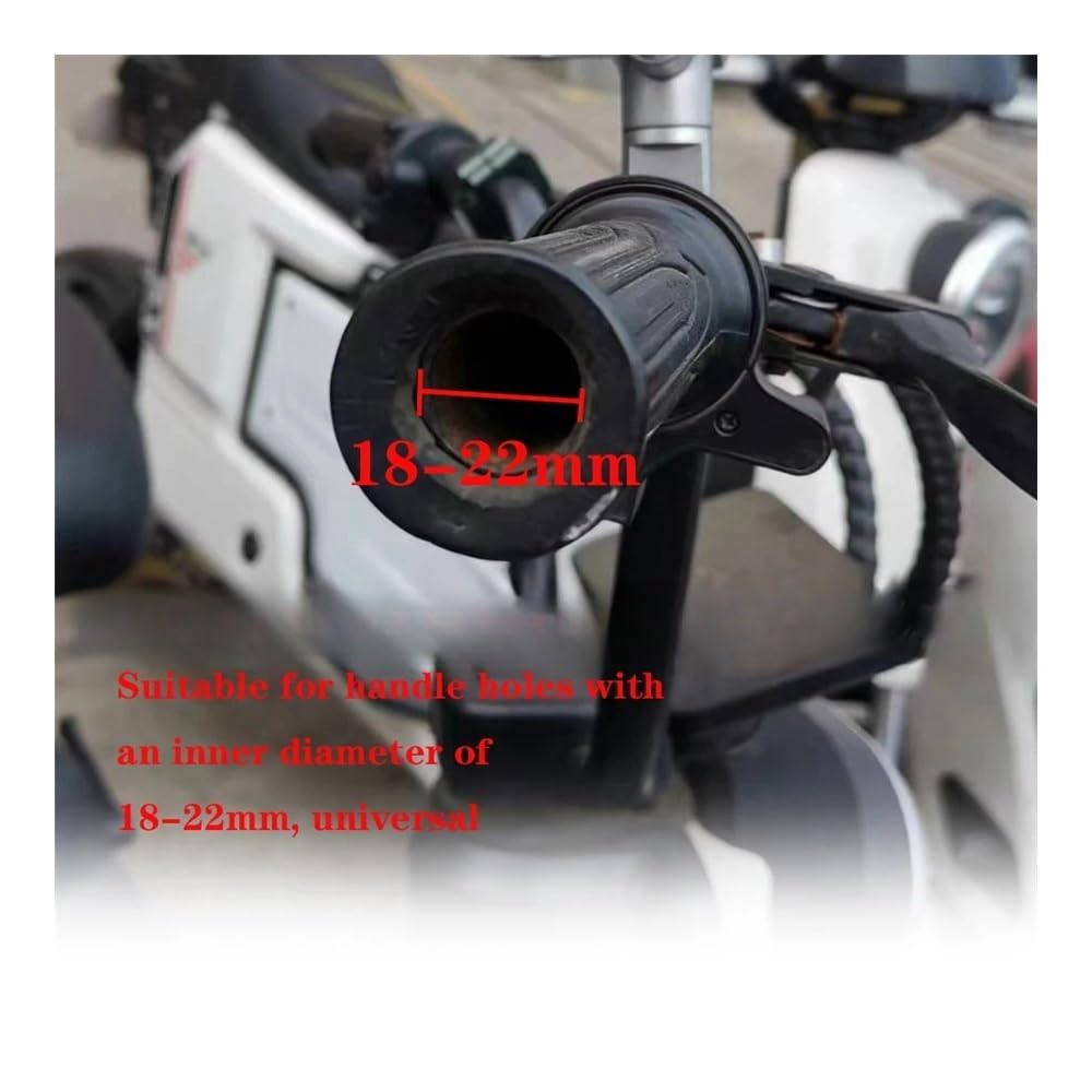 Tapón del Manillar Tapa del Extremo De La Barra del Manillar para Peugeot Django150 Sf3 Sf4, Accesorios para Motocicleta, Manillar, Pesas Finales, Tapones Deslizantes