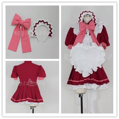 【9月中値下げ】東京ミュウミュウ　ミュウイチゴ　コスプレ衣装一式フルセット 618D+OSDOHL._SY350_QL65_.jpg