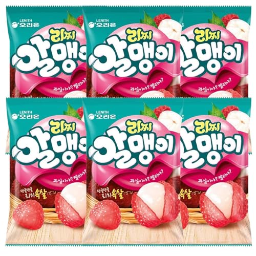 Dulce de gelatina sabor lichis, textura masticable 67g