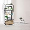 Klyvvo Scaffale da Cucina 5 Ripiani con Roulette, 250kg Carico Pesante