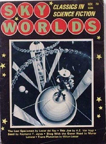 Cover of Skyworlds, November 1977