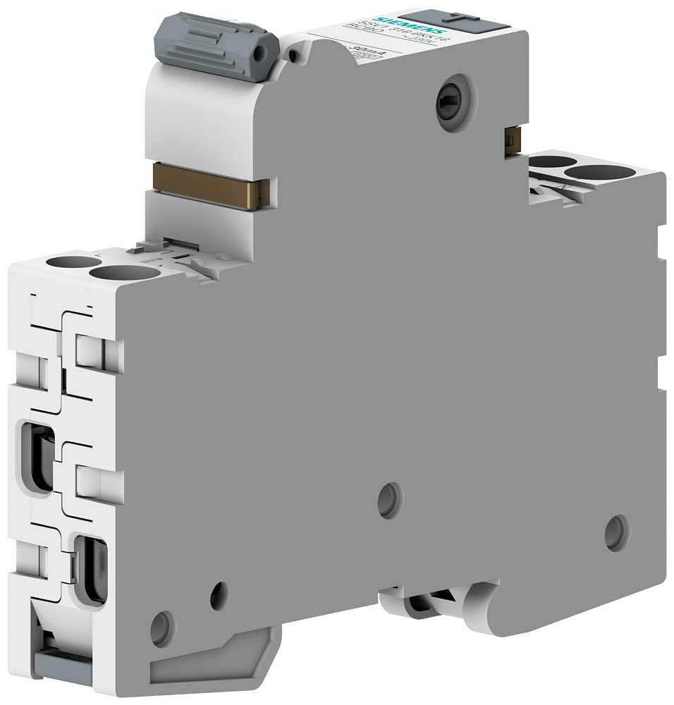 Siemens 5SV13166KK16 FI/LS kompakt RCBO 1P+N 6kA TypA 30mA B16 230V, Fehlerstrom- und Überlastschutz in 1TE (50% Platzersparnis)