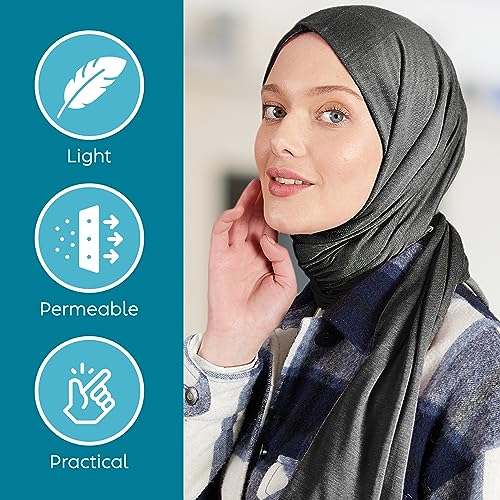 Premium Jersey Head Scarf Wrap Instant Hijab For Women | Women Muslim Instant Hijab | Ready Pre sewn Jersey Turban2