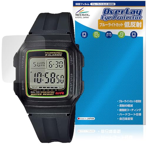 �~���r�b�N�X CASIO Collection STANDARD F-201WA �V���[�Y �Ή� �ی� �t�B���� �u���[���C�g�J�b�g �ᔽ�� �ڂɗD���� ���{��